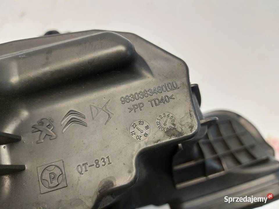 PEUGEOT 508 II Rezonator powietrza 9830363480 osobowe