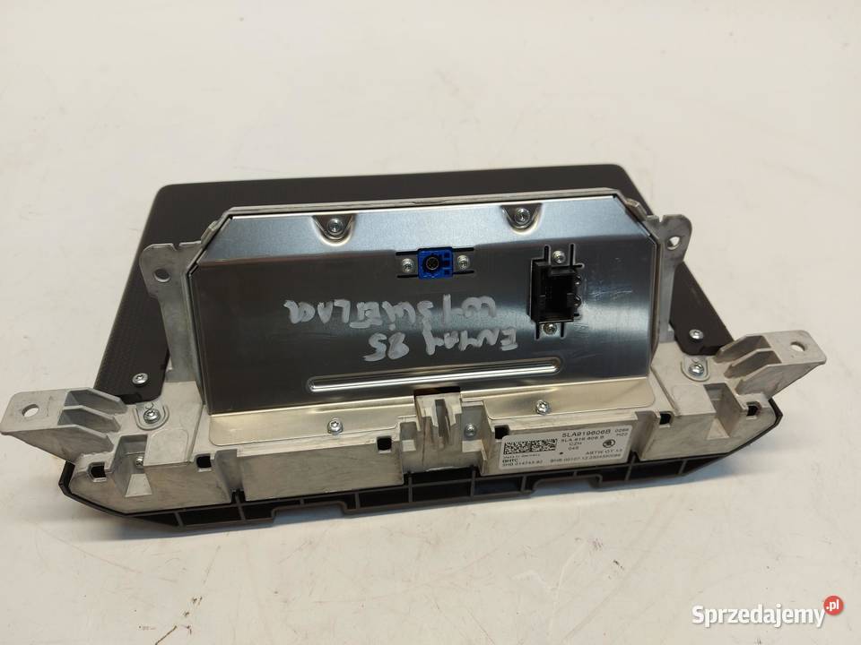 SKODA Enyaq 5LA iV85 Ekran wyświetlacz