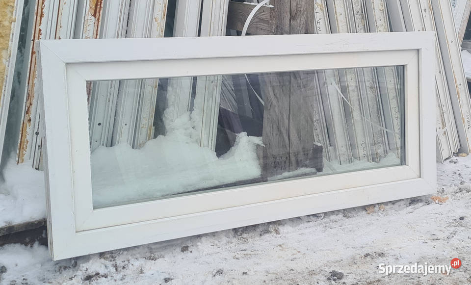 OKNO KacprzaK 140x61 Okna Używane Plastikowe PCV lubelskie sprzedam
