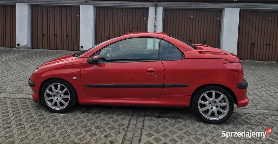 Peugeot 206 CC 16 Automat Skóra Grzane Fotele Mysłowice
