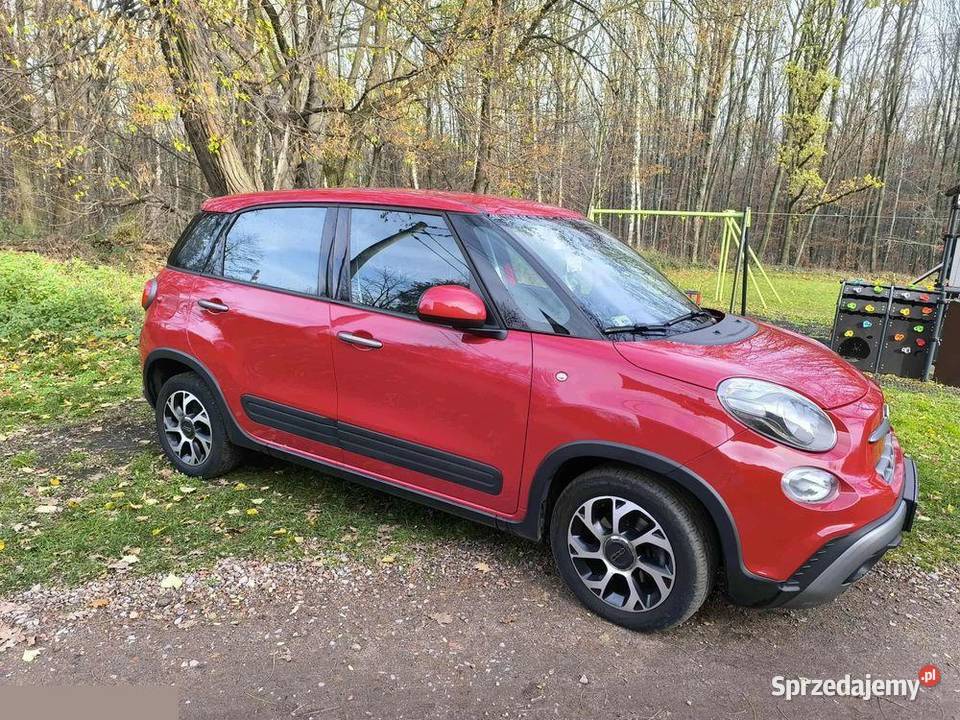 Fiat 500L 14 16V Cross 95 2021r bezwypadkowy 1 Zarejestrowany w Polsce śląskie Rybnik