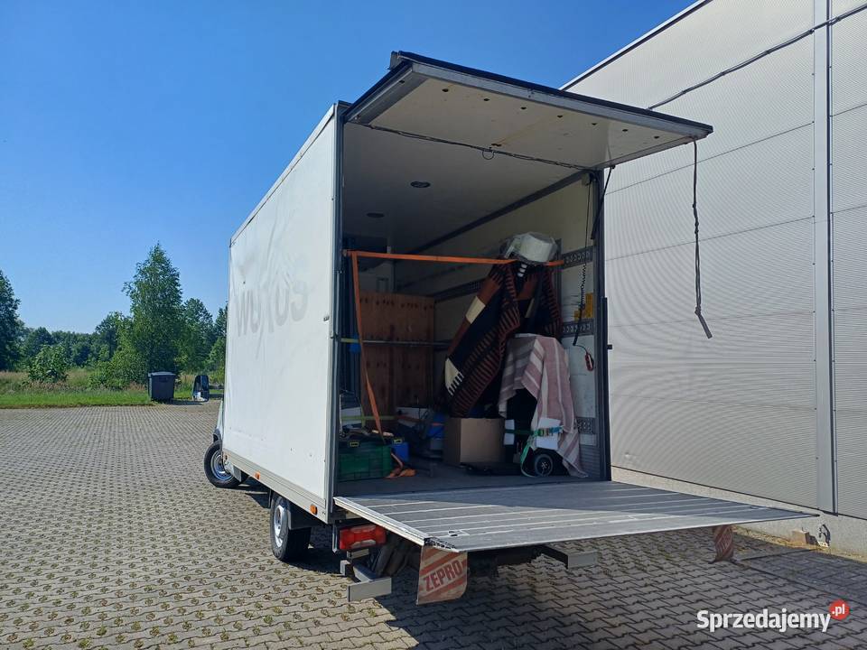 Usługi transportowe Auto z windą Poznań Paleciak