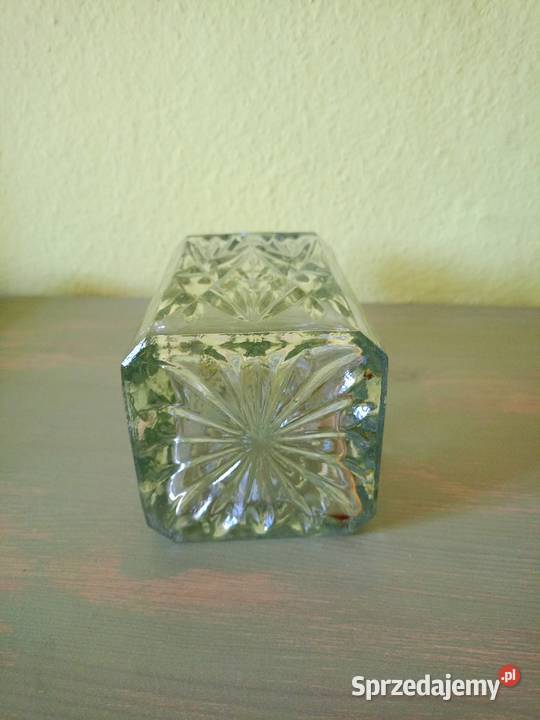 Piękna karafka kryształowa Vintage PRL lata 70te Porcelana i szkło Łódź