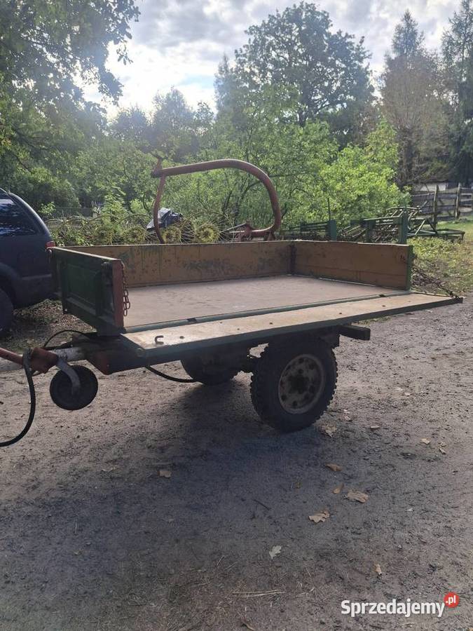 Przyczepa wywrotka 3stronny kipper hydrauliczny lubuskie sprzedam