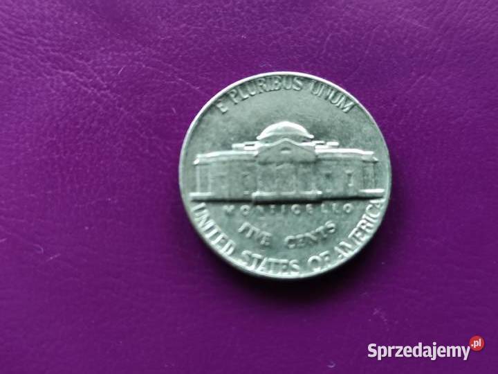 Moneta USA 5 centów 1974 Oryginał Ładna Pruszków