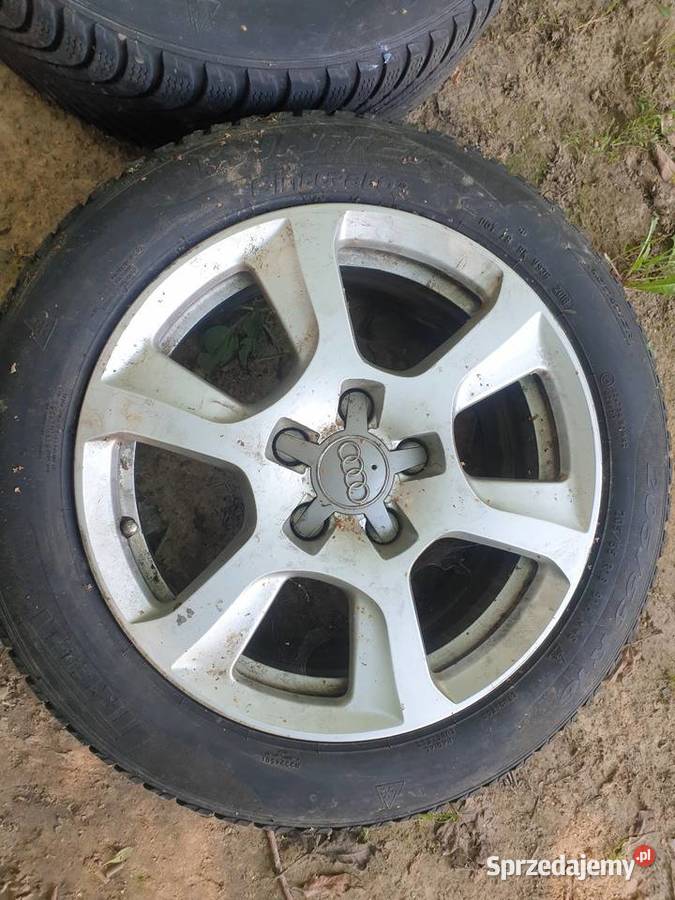 Felgi aluminiowe audi a4b8 opony zima Samochodowe lubelskie Lublin