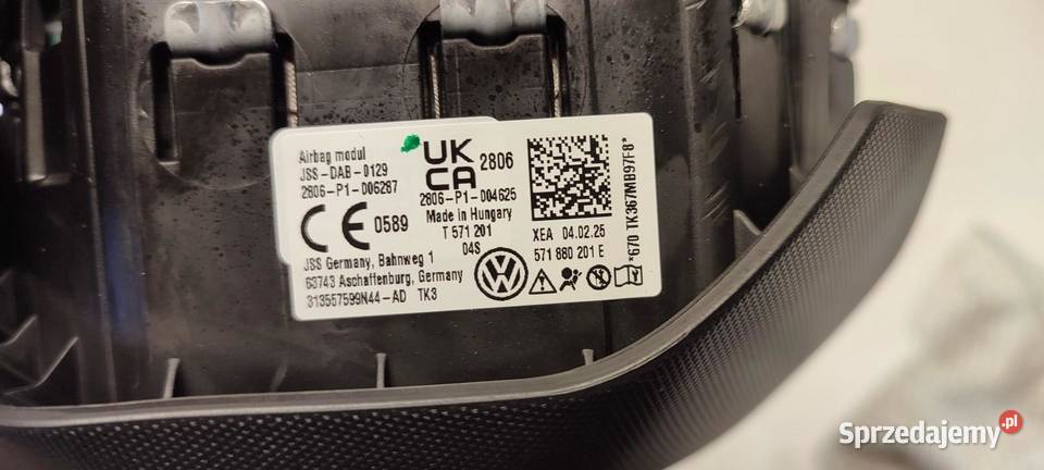 VW TAYRON PODUSZKA AIRBAG KIEROWCY 571880201E dolnośląskie