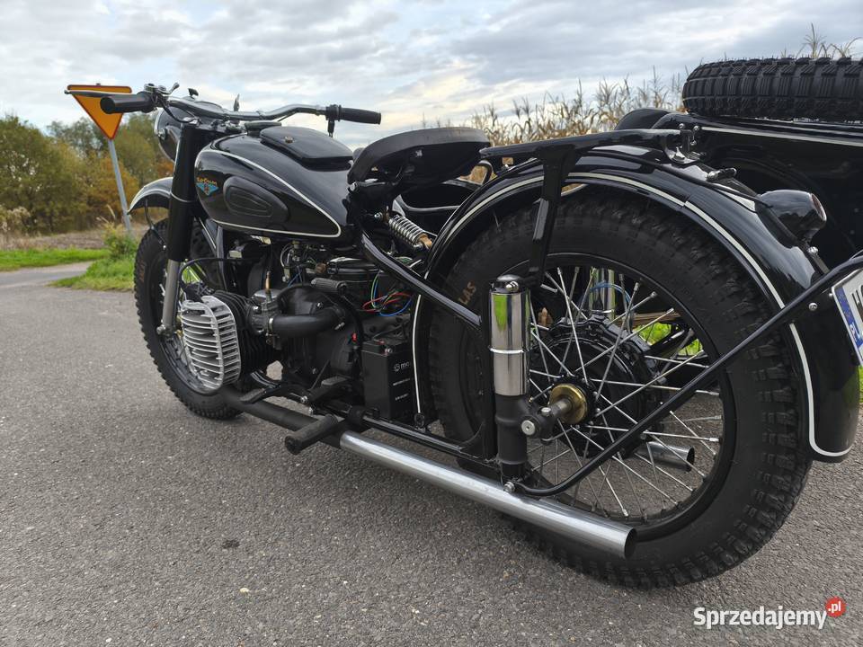 M72M Ural irbit pełnej renowacji czarny Godów