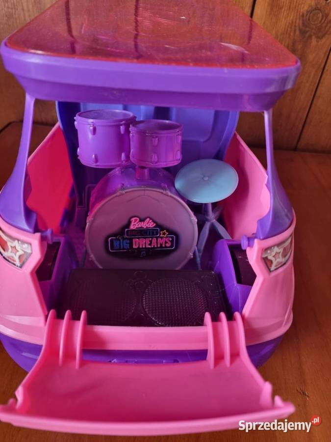 Samochód Barbie akcesoria Big City różowy Warszawa