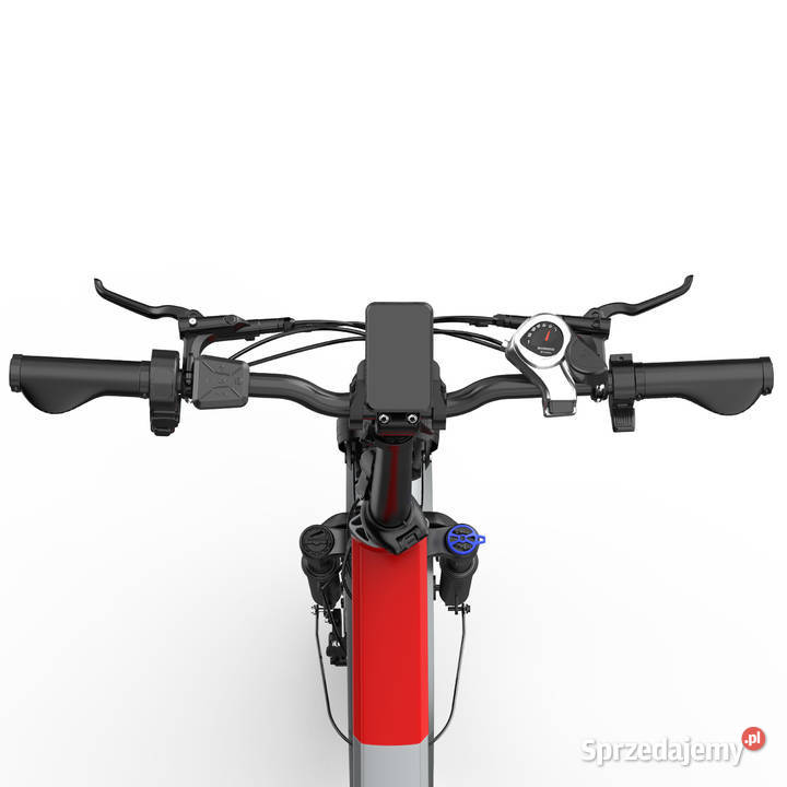 Rower elektryczny OVIVO V2 PRO 20 szary Raty Tarnów