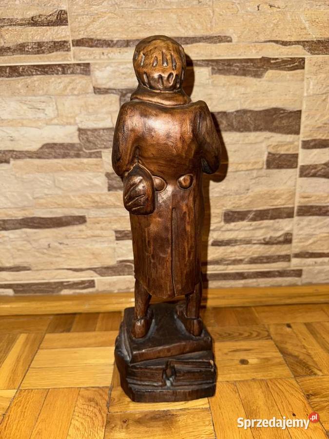 Figurka drewniana niemiecka nauczyciel