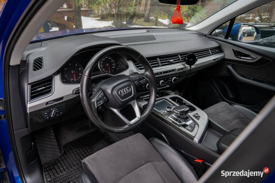 Audi Q7 II 30 TDI 218 2017R Salon 1 Właściciel 2 podkarpackie Zarszyn