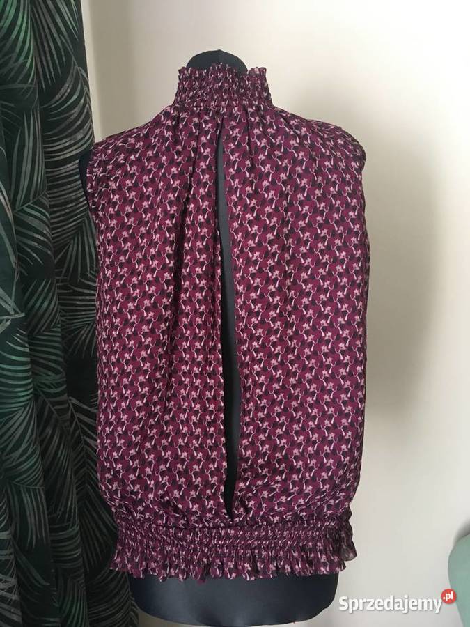 Nowa bluzka top Vero Moda jedwab M Nisko