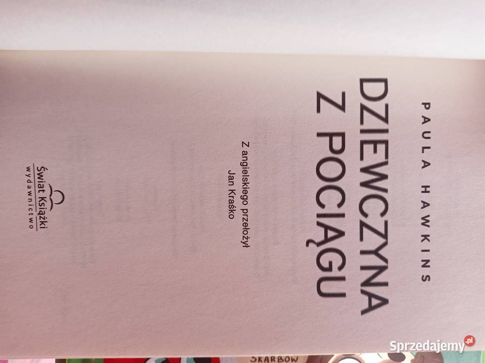 Dziewczyna z pociągu książki Warszawa