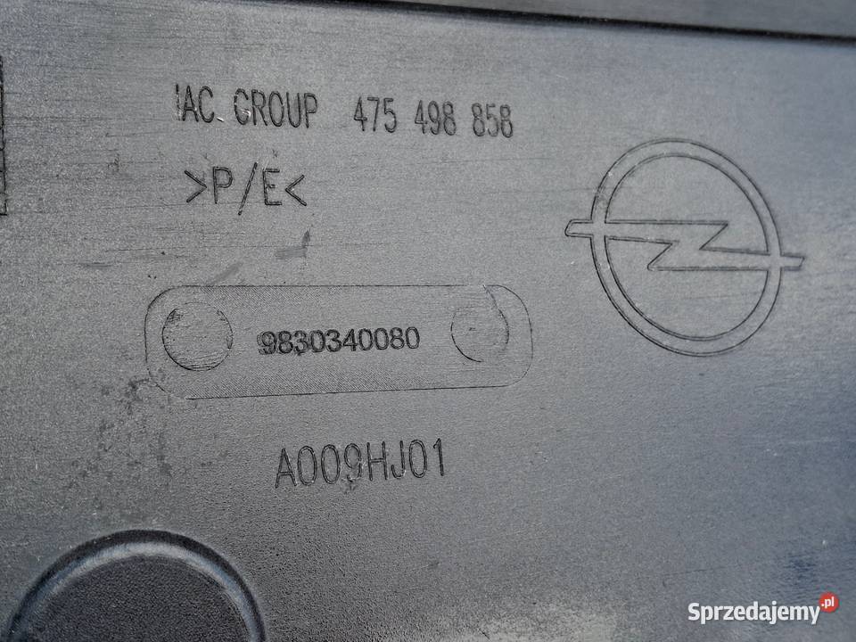 OPEL CORSA F GSLINE ZDERZAK PRZÓD PRZEDNI PDC lubuskie