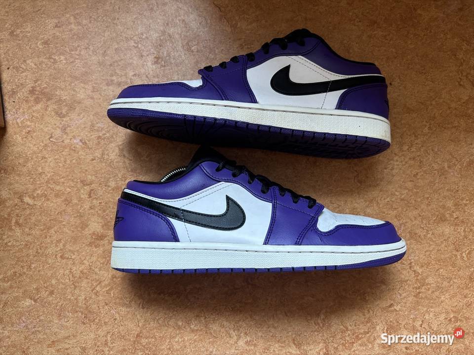 Air Jordan 1 Low Court Purple Warszawa sprzedam