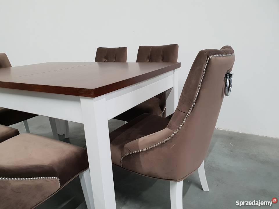 Krzesło chesterfield glamour hampton z kołatką Stoły, krzesła, biurka Starogard Gdański