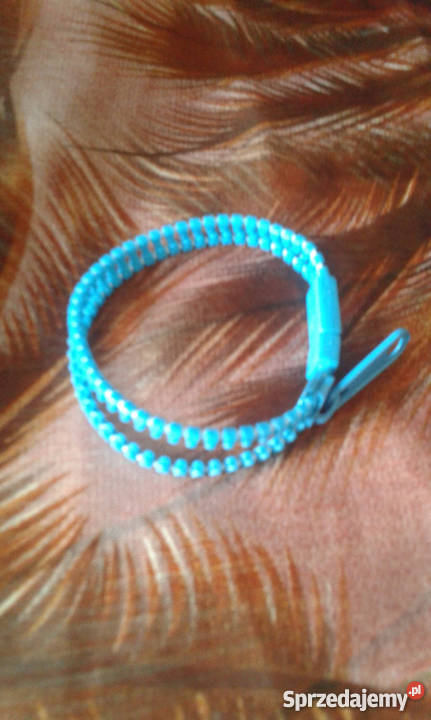 Modna bransoletka zamek suwak 3 kolory Chorzów