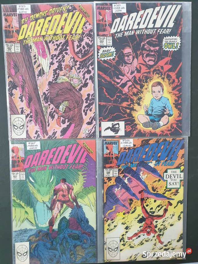Daredevil kolekcja 24 komiksów Marvel USA Gdynia