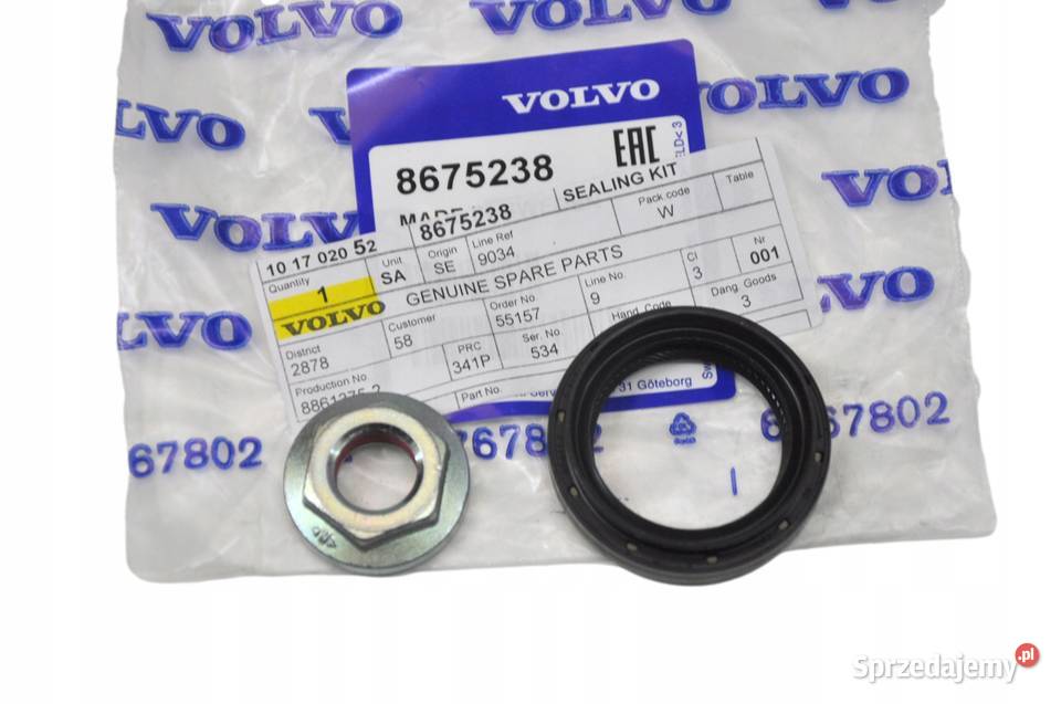 VOLVO V70 XC70 zestaw uszczelniajacy AOC HALDEX dolnośląskie Bielany Wrocławskie