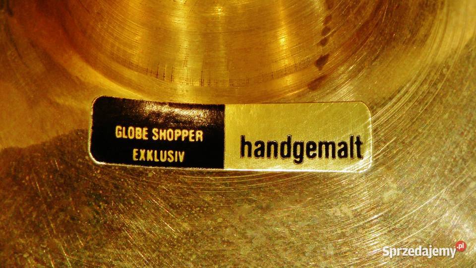 Paterka mosiężna ręcznie inkrustowana emalią Bydgoszcz