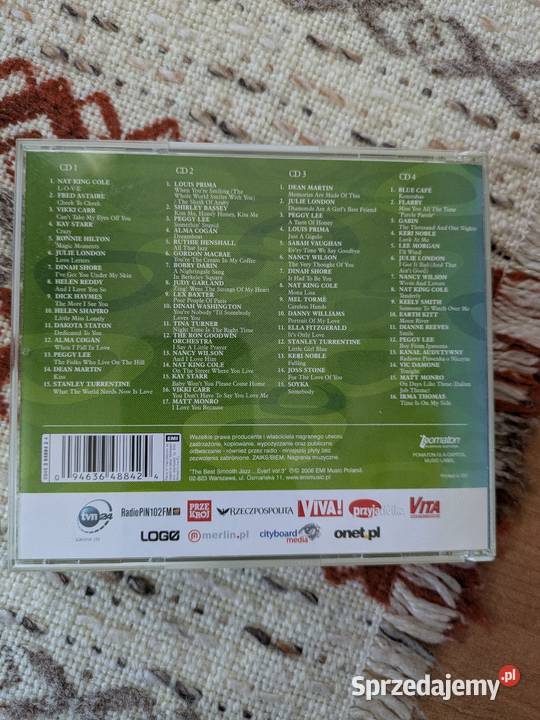 Album 4 płyt CD z Jazz Odtwarzacze CD i MD Działdowo