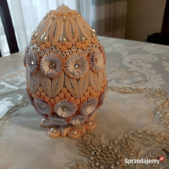 Jajka wielkanocne ręcznie robione quilling Kraków