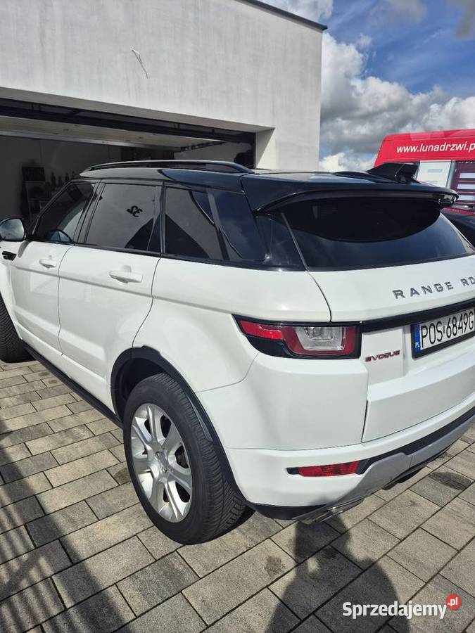 Land Rover Evoque nieuszkodzony Range Rover Evoque Ostrów Wielkopolski