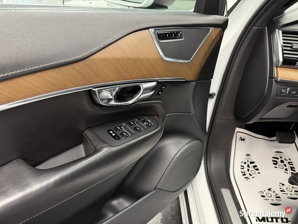 Volvo XC 90 Inscription ACC T8 kamery 360 biała ABS Poznań sprzedam