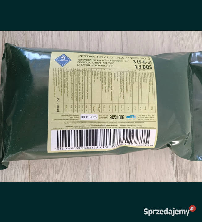 Sr rację żywnościowe Pieckowo