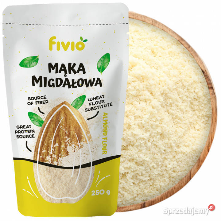 Mąka migdałowa 250g Brzozów