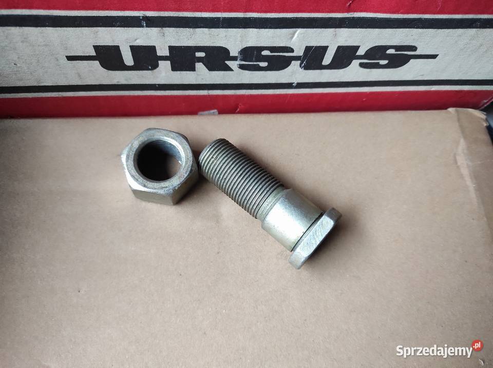 Szpilka śruba plus nakrętka koła tylnego Ursus Warszawa