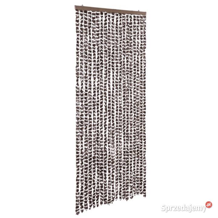 Zasłona przeciwko owadom brąz i biel 56x185 mazowieckie Warszawa