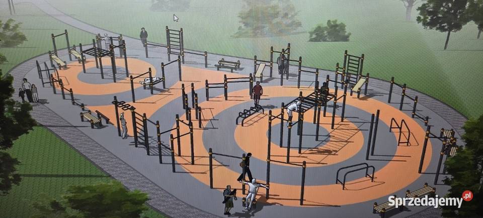 Urządzenia siłowni na wolnym powietrzu Sprzęt do ćwiczeń