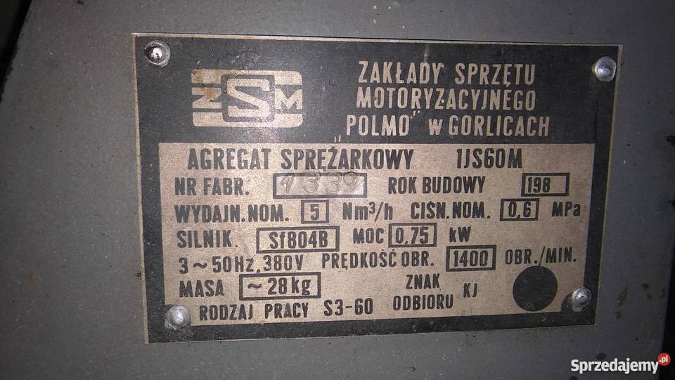 Kompresor aspa sprężarka 1js60m Szczecin