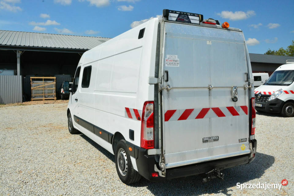Renault Master 7 osobowy brygadówka NAJAZD pełna