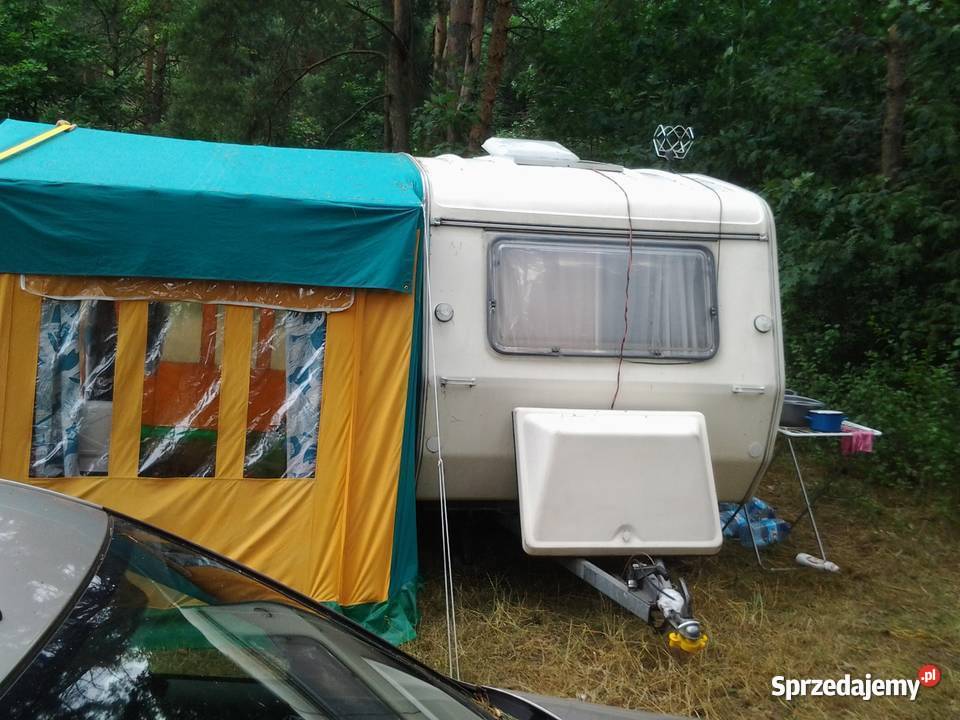 Przedsionek ze stelażem do przyczepy niewiadów Mysłowice sprzedam