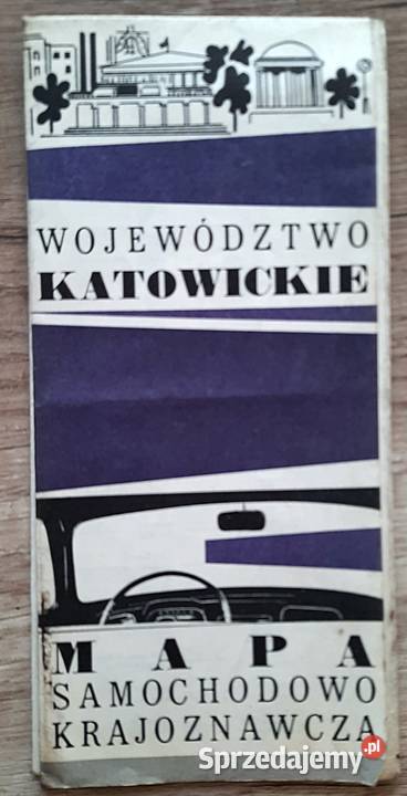 Mapy samochodowe Polski z lat 6090 tych Autobahn