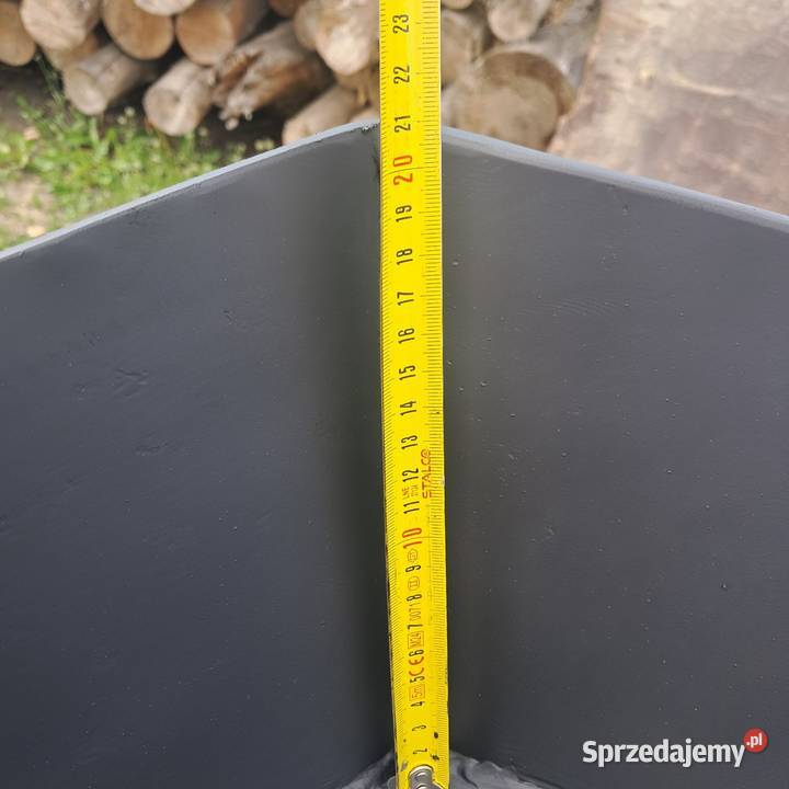 Palenisko ogrodowe sześciokątne Wapno