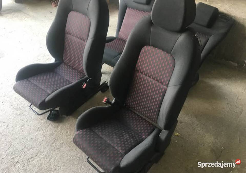 Fotele Fiesta MK6 3d kubełki ala ST Trzemeszno