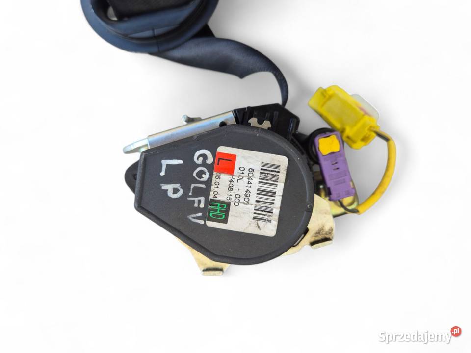 PAS BEZPIECZEŃSTWA PRZÓD LEWY KIEROWCY VW GOLF V Działoszyce