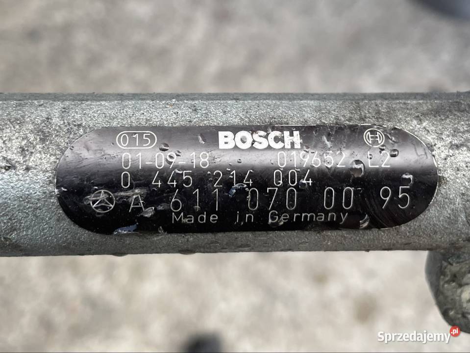 A6110700095 listwa wtryskowa Mercedes c w203 zachodniopomorskie Szczecin sprzedam