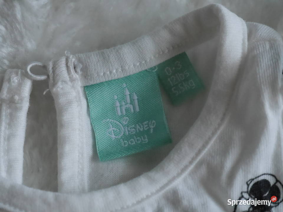 Disney śliczny zestaw rampers i bluzeczka 62 Rozmiar 56 Wrocław