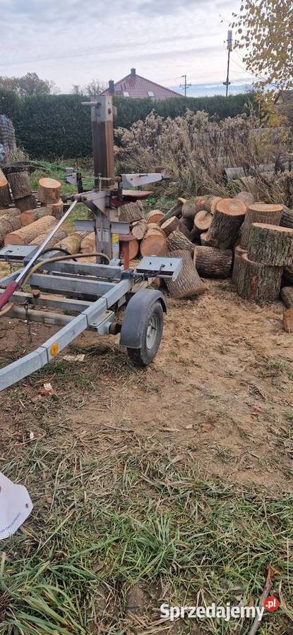 Łuparka hydrauliczna spalinowa jezdna 12 ton