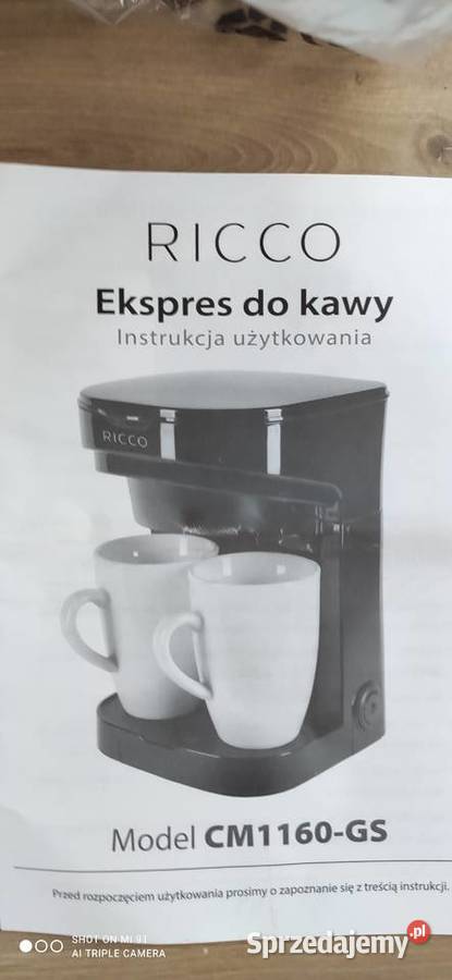 Ekspres do kawy RICCO 1160GS