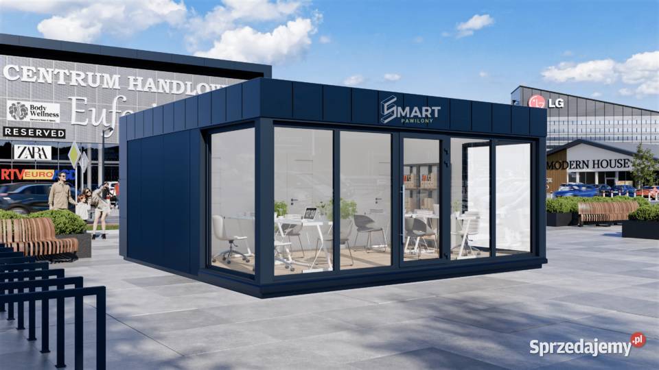 Biuro Modułowe Pawilon Handlowy Sklep 6x6 Sprzedaż kujawsko-pomorskie Toruń sprzedam
