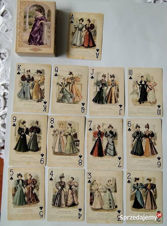 Karty do gry w stylu vintage Żory