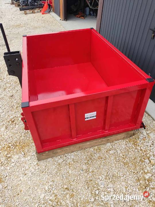 Skrzynia transportowa na tylni tuz załadunkowa nieuszkodzony