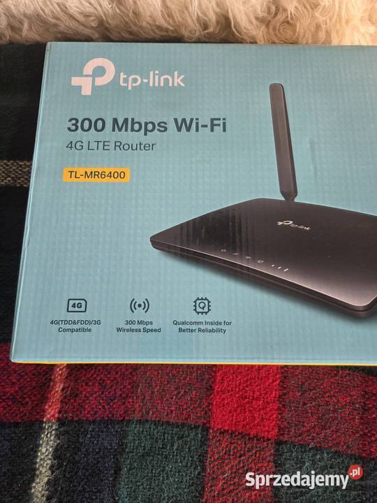 Router 4G LTE WiFi 4 TPLINK TLMR6400 nowy