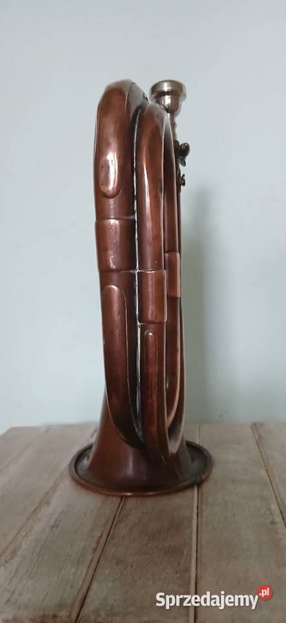 Stara trąbka sygnałowa Instrumenty dęte Kraków sprzedam